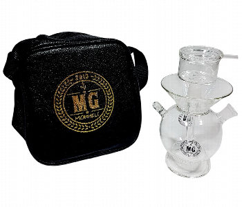 Express Delivery - MG SHISHA SET BY 5 CLEAR WITH BAG - ID 7144789