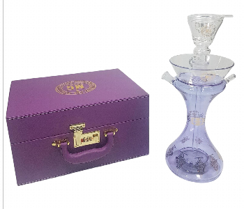 Express Delivery - MG SHISHA SETWITH LED LIGHT BY 19 PURPLE - ID 7144792