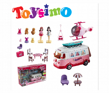 Express Delivery - Deluxe Lovely Dolls Bus Set is the ultimate pretend play toy for girls - ID 7144823