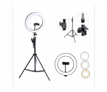 Express Delivery - IBrit Selfie Ring Light Studio 12 inch with Tripod - ID 7144873