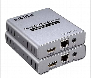 Express Delivery - HDMI EXTENDER 120M THRU CAT6 4K 1080P GREEN BOX - ID 7144949