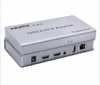 Express Delivery - HDMI EXTENDER KVM 200M THRU CAT6  4K 1080P GREEN BOX - ID 7144952