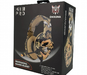 Express Delivery - Onikuma K13 Pro Professional Gaming Headset with Camouflage Design - ID 7145041