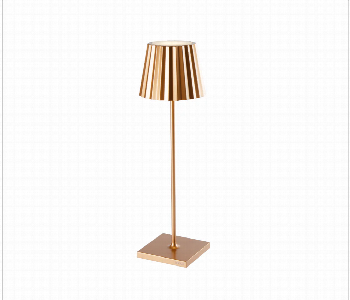 Express Delivery - Plisse Cordless Lamp by Elant Bronze - ID 7145076