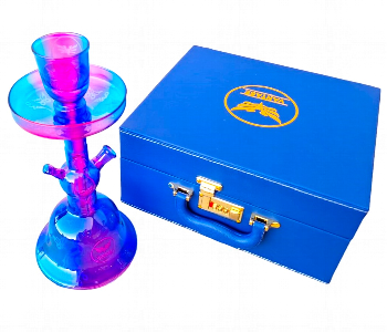 Express Delivery - Vantage Shisha Set BY 7 Purple Blue Full set - ID 7145123