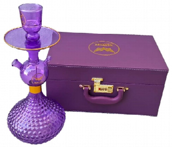 Express Delivery - Vantage Deluxe Shisha Set BY 42 Purple - ID 7145188