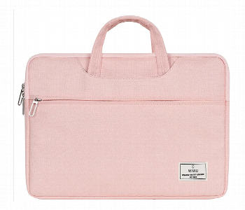 Express Delivery - WIWU ViVi 15.6 inch Laptop Handbag Pink - ID 7145235