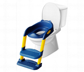 Express Delivery - Anti Slip Grip Sturdy Bathroom Western Toilet Trainer For Boys and Girls With Safety Handles Splash Guard  Soft Seat - ID 7145279