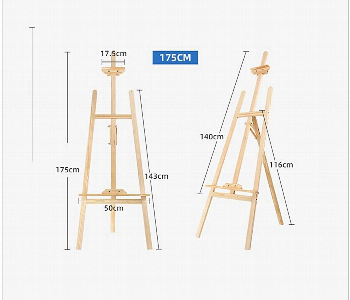 Express Delivery - Art Easel A Frame Display Easel Stand 175 CM - ID 7145280