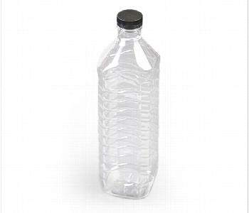 For your Kitchen! For Plastic Juice Bottle  Square  Clear 2 Liter  1x5 Pieces - ID 7145299