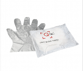 Express Delivery - Gloves Clear HDPE  Q Pac  100 Piece - ID 7145304