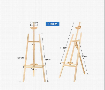 Express Delivery - Art Easel A Frame Display Easel Stand 150 CM - ID 7145354