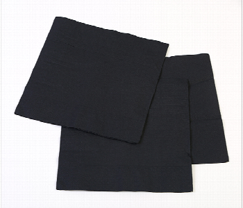 Express Delivery - Paper Napkin Black 40x 40  Q PAC - ID 7145360