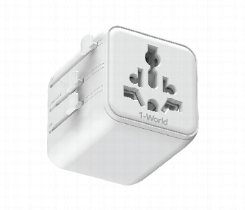 Express Delivery - MOMAX 1 WORLD 20W TRAVEL ADAPTOR WHITE - ID 7145989
