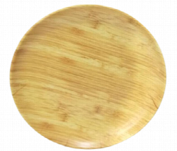 Express Delivery - Melamine Bamboo Color Dinner Plate  7862472409469 - ID 7146566