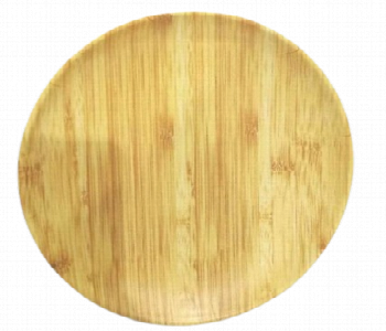 Express Delivery - Melamine Bamboo Color Table Plate  7862462409462 - ID 7146571