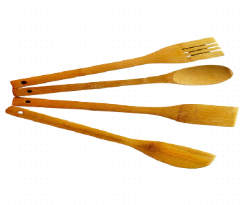 Express Delivery - Wooden Spoon and Spatula Set for Cooking - ID 7146813