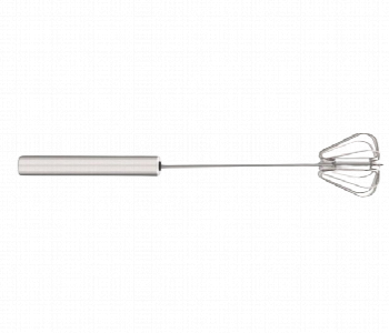 Express Delivery - Stainless Steel Rotary Push Whisk - ID 7146838