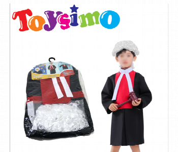 Express Delivery - Medium Judge Costume Elegant And Commanding Outfit - ID 7147041