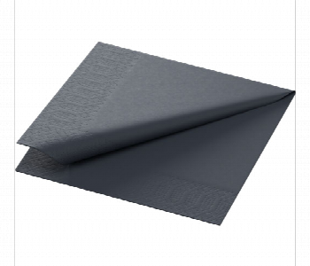 Express Delivery - Tissue Napkin 24 X 24 Cm Black 3 Ply - ID 7147457