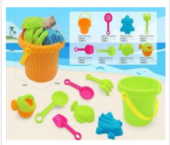 8 Piece Beach Toy Set Fun Sand Play Toys For Kids 899 Front View - ID 7147472