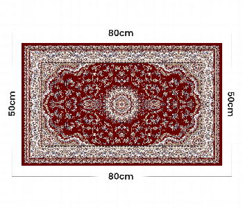 Door Mat Made In Turkey 50 X 80 Od Silkg1137D Front View - ID 7147474