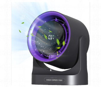 New Arrivals For Portable Small Fan Wall Mounted Or Usb Powered Desk Fan Quiet Operation With Led Display 3600Mah - ID 7147552