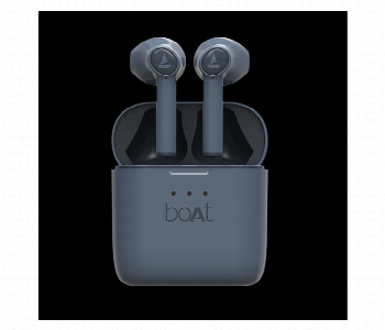 Boat Airdopes 131 Wireless Earbuds . Blue Front View - ID 7147586