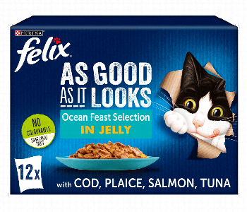 New Arrivals For Nestle Felix As Good As It Looks Ocean Feasts In Jelly 85G - ID 7147592