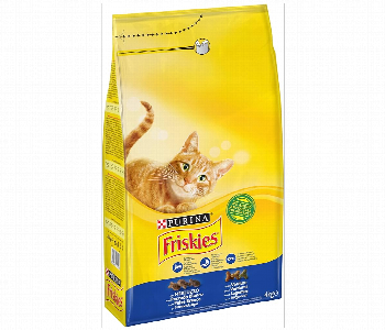 New Arrivals For Nestle  Friskies Adult Cat Food With White Fish And Tuna With Vegetables 4Kg - ID 7147594