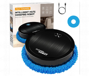 New Arrivals For Automatic Robot Mop Quiet Smart Mopping Rechargeable Cleans Hard Floors For Daily Cleaning Pet Hair Paper Scraps - ID 7147689