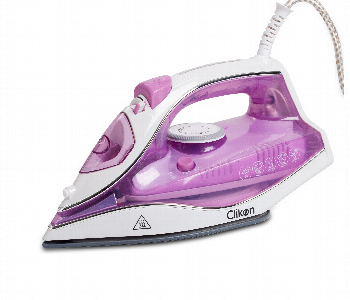 Express Delivery - Clikon Steam Iron With Ceramic Coating Ck4131 - ID 7147700
