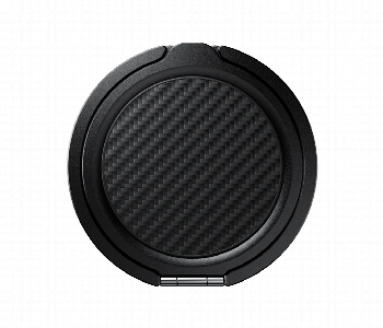 Benks Magsafe Phone Grip Kickstand Armorpop Carbon Fiber Edition Front View - ID 7147716