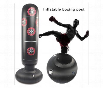 Express Delivery - Adult Inflatable Punch Boxing Bag 160Cm Adult Foot Punch Bag Adult Punching Ball Heavy Foot Fitness Equipment - ID 7147731