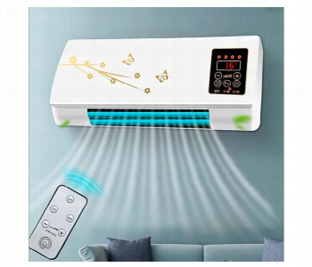 Express Delivery - Portable 2 In 1 Wall Mounted Silent Smart Air Conditioner Heating And Cooling With Remote Control - ID 7147744