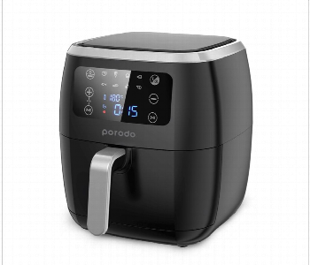 Express Delivery - Porodo Lifestyle Smart Air Fryer With App Control 6L - ID 7147761