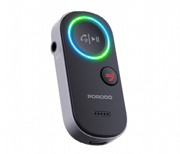 Porodo Wired To Wireless Bt Audio Transmitter Front View - ID 7147799