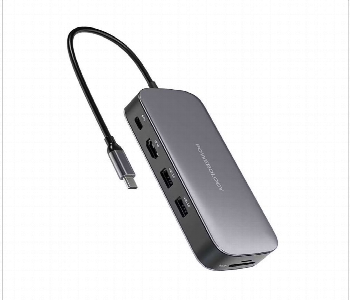 Powerology 256Gb Usb C Hub And Ssd Drive Front View - ID 7147828