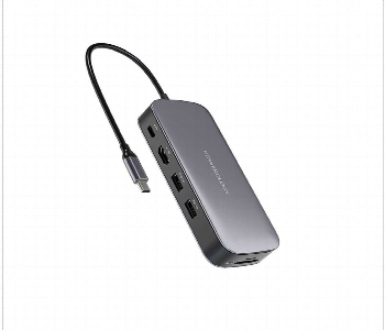 Powerology 512Gb Usb C Hub And Ssd Drive All In One Storage Front View - ID 7147835