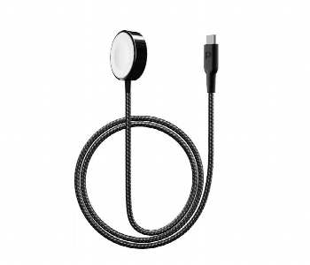 Express Delivery - Powerology Braided Type C Watch Charger 5W 1.2M 4Ft - ID 7147891