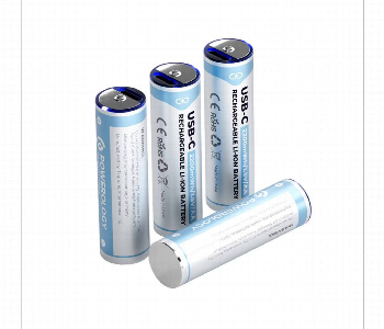 Express Delivery - Powerology 1.5V Type C Rechargeable Lithium Ion Battery Aa Battery 2200Mwh - ID 7147966