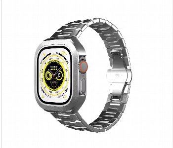 New Arrivals For Levelo Royal Stainless Steel Strap And Case For Apple Watch Strap 49Mm - ID 7147986