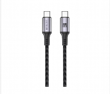 Levelo Otto Usb C To Type C 60W Leather Cable Front View - ID 7148045