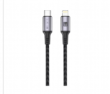 Levelo Otto Usb C To Lightning 30W Leather Cable Front View - ID 7148048