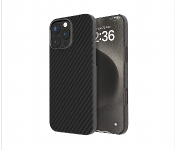 New Arrivals For Levelo Sergei 1500D Aramid Fiber Case For Iphone 16 Pro Matte Black - ID 7148080