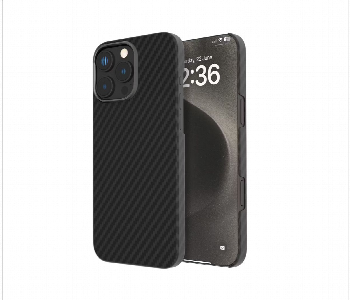 Express Delivery - Levelo Sergei 1500D Aramid Fiber Case For Iphone 16 Pro Max Matte Black - ID 7148083
