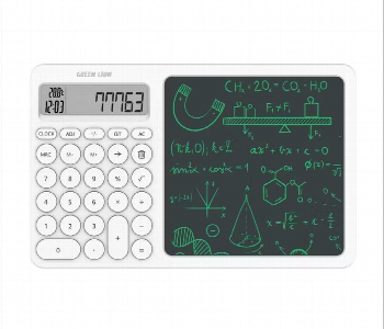 Green Lion Calcwrite Pro Calculator Writing Pad Combo Front View - ID 7148129