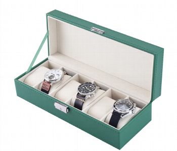 Express Delivery - Green Lion Elegant Watch Box 6 Slots - ID 7148150