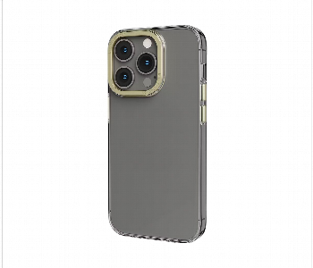 Express Delivery - Levelo Sensa Clear Back Case For Iphone 14 Pro Clear Champagne - ID 7148153