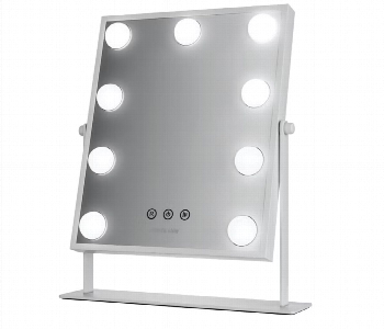 Express Delivery - Green Lion Glam Shine Makeup Mirror 9 Led Lights - ID 7148183